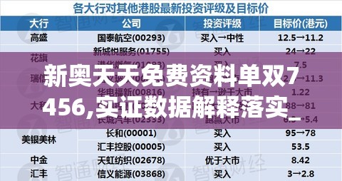 新奥天天免费资料单双7456,实证数据解释落实_标准版Hdd.6.570