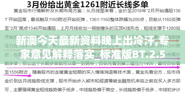 新澳今天最新资料晚上出冷汗,专家意见解释落实_标准版BT.2.575